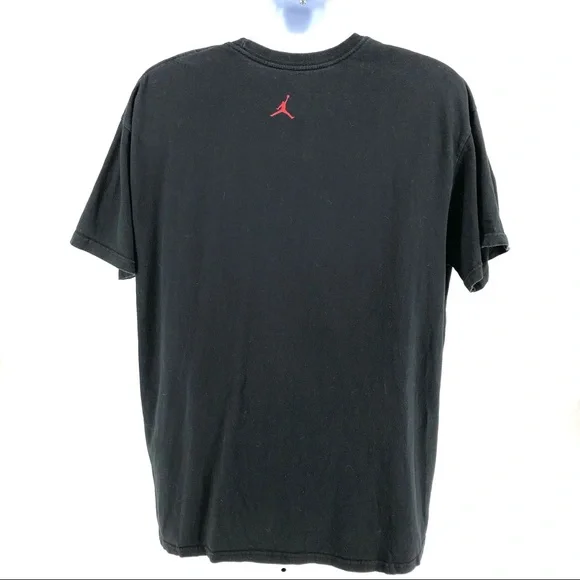 Jordan Black Short Sleeve Tee, Size XXL - Picture 4 of 7